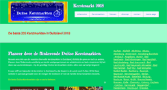 Desktop Screenshot of duitse-kerstmarkten.eu