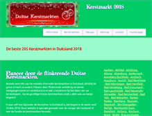 Tablet Screenshot of duitse-kerstmarkten.eu